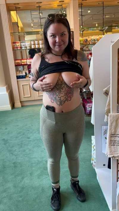 Department store flash