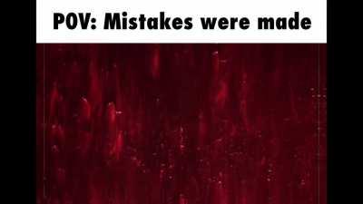 Should've stayed at home