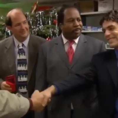 The Office cast saying the wrong name