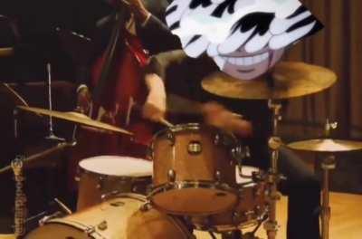 I can hear the drums!!