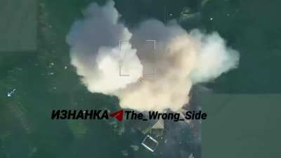 UAF positions (likely drone crews as evidenced by starlinks and secondaries) observed by RUF drones and hit by several Gerans (shaheds)