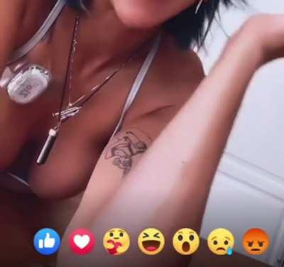 One of the deleted instagram stories