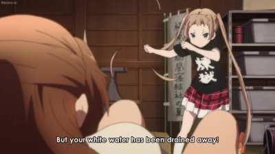 Nice and warm white water