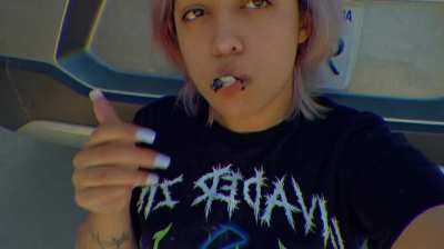 Flashing my neighbors 🙈🖤🕸