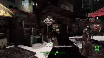 Do you shoot people mister?