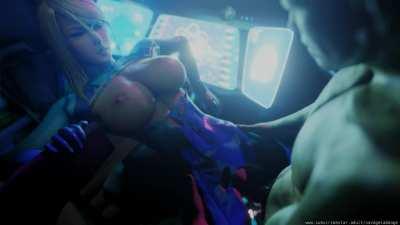 Samus taking a break between missions (SavageCabbage) [Metroid]