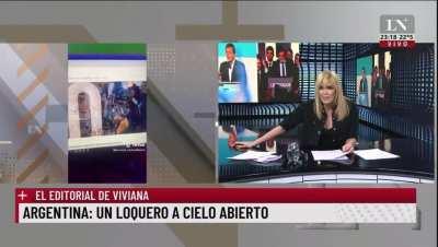 Viviana Canosa dice ahora que va a fiscalizar para La Libertad Avanza.