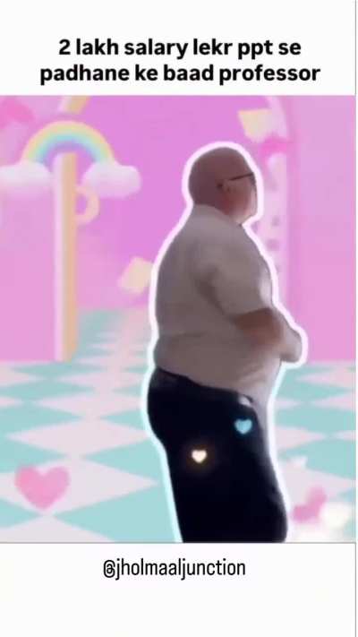 2 Lakh Salary lekr ppt se padhane ke baad professor