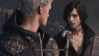 Devil May Cry 5: There's a war, Nero... (Nero voiced by me and V voiced by DarkWringer)