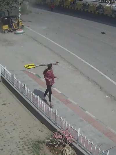 Car 🚗 falling from the sky