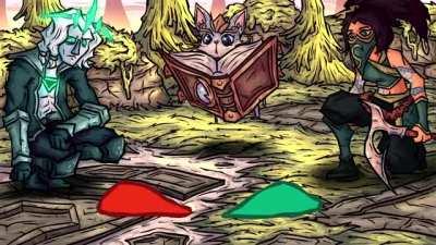 I recreated and animated that wierd mordekaiser meme