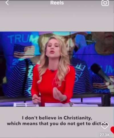 “I don’t care about your religion”