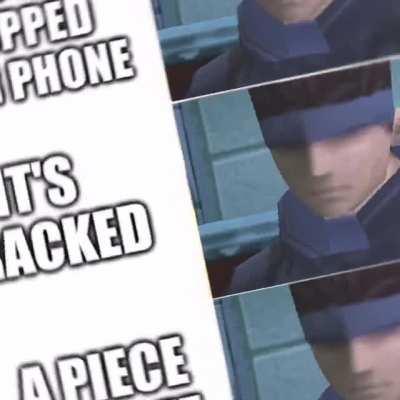Bad anime memes, but PS1 Snake saves you from the unfunny