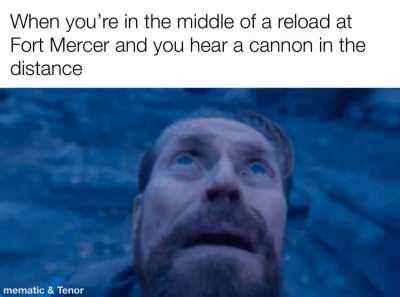 I’m paranoid to even go near fort mercer in free roam now