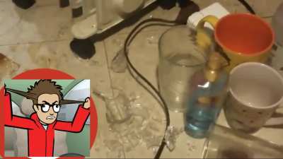 I found video with the guy sounding like puff puff when he's yelling