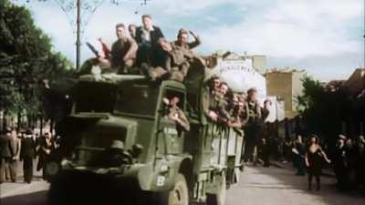 glad they came over to help fight fascism again