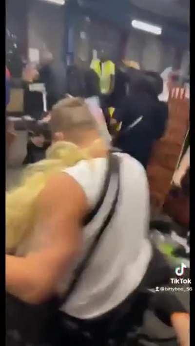 Spiderman went so aggressive at asda, that he punched a elderly woman