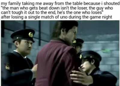 folks don't understand the true yakuza way 😔