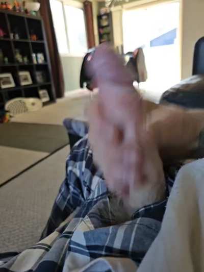 Just stroking my bwc in front of the windows, would you watch?