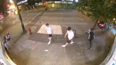 3 Shitheads Attack Pride Parade Attendee Outside Convenience Store