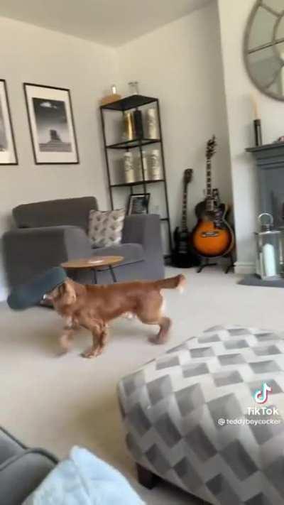 when he didn't realize you're in the room