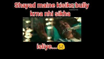 Haa Shayad isiliye....😟