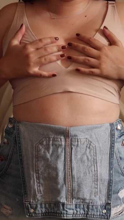 honestly, I just love showing off my tits