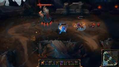 Fpx GimGoon’s Gnar unbelievable calculation