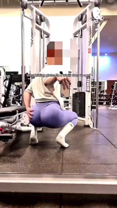 Back at the Booty Building Factory 🍑🍑