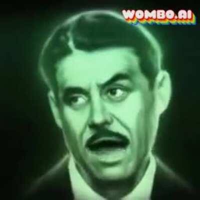 Mr. House when the courier gives him the platinum chip.