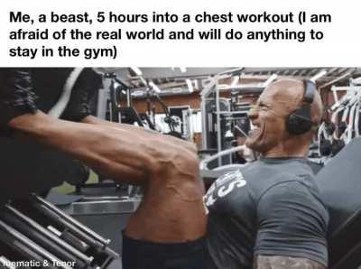 All gym bros are well adjusted