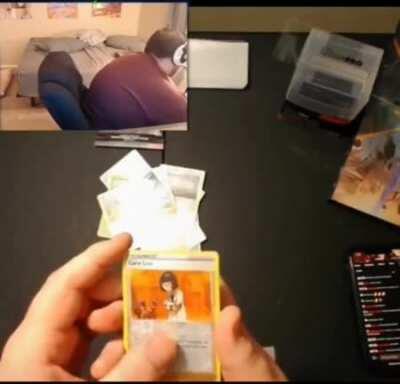 twitch streamer bends Pokémon card pack ends up pulling an ultra rare card worth $300-$1500 in mint condition