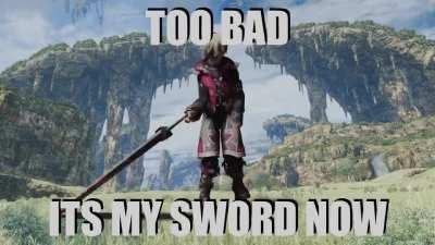 NO SHULK YOU CANT JUST STEAL THE DRAGONSLAYER