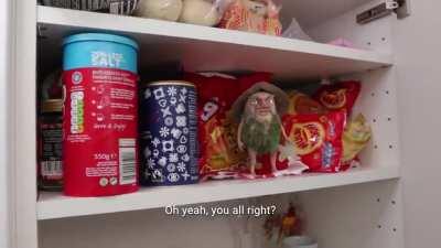 Meet the man who lives with the crisps