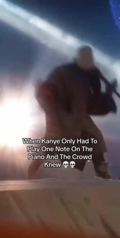 you just know Kanye was cheesin under that mask