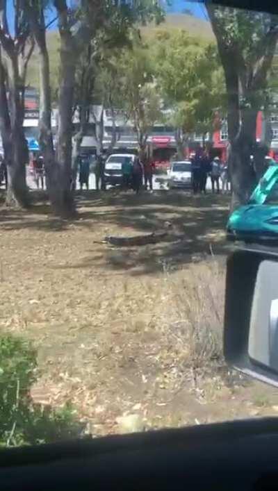 Videos of the dude that crashed his car in Cape Town [More videos included in Thread] (True South African commentary)