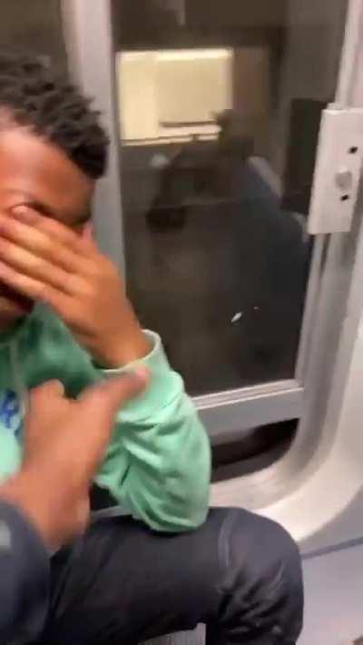 1st street Sw yougins get pushed up on