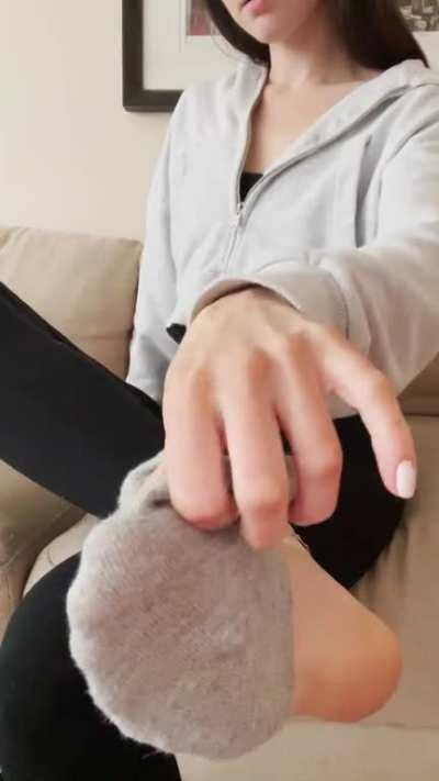 Your crush invites you over and does this, are you making eye contact? 😏