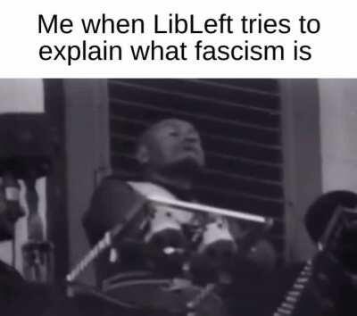 There the left goes again calling everyone fascist.