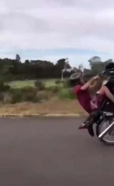 motorcycle trick