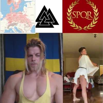 Weakest Germanic barbarian vs Strongest Roman general