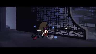 lava during invitation to wine (animation by harlequin wheels)