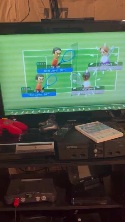 I’m playing Elisa in tennis when my level is 925