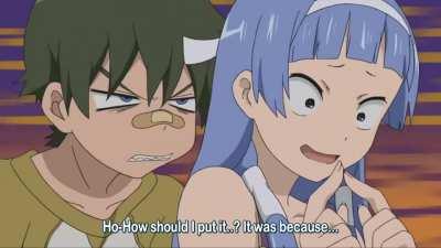 Advice: Don't leave your local goddess with glue. [Kannagi: Crazy Shrine Maidens]