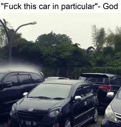Why do the clouds hate this car so much?