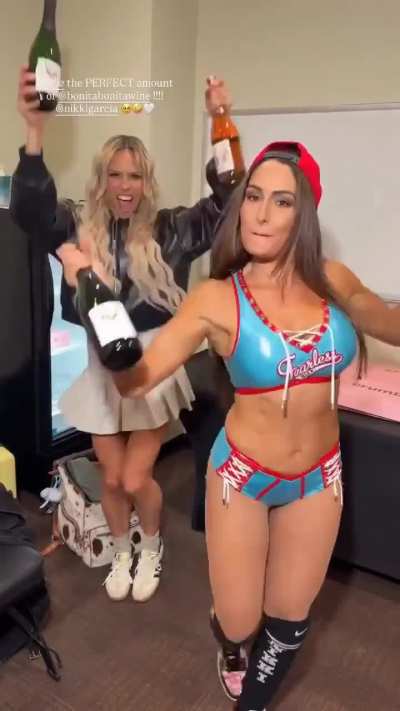 Nikki Bella and Maxine Dupri