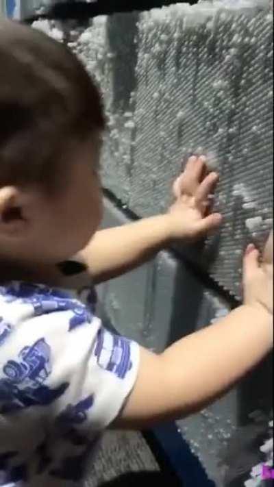 He entered a secret passcode