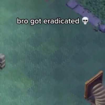 My man got erased from existence