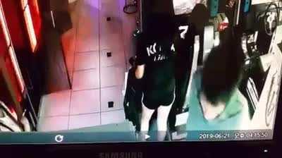 Smelling someone’s ass