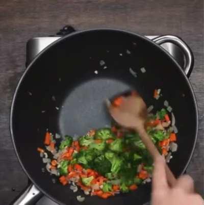 Fried rice more like Um uhhh like uhhhh more like uhhhhh um